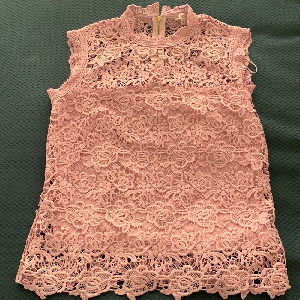 Rose Pink Lace top